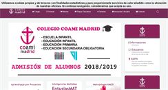 Desktop Screenshot of coamimadrid.es